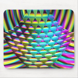 Chromatic Wave Art 1A Mouse Pad