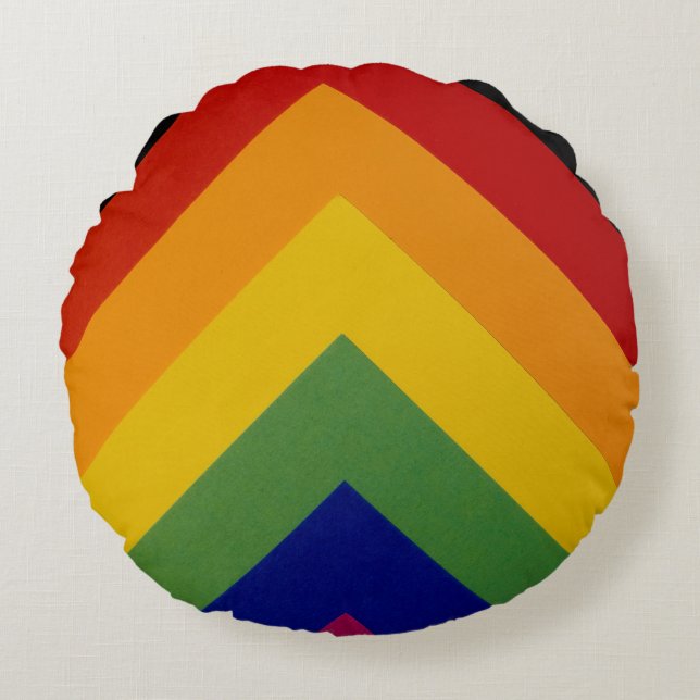 Chromatism Round Cushion (Front)