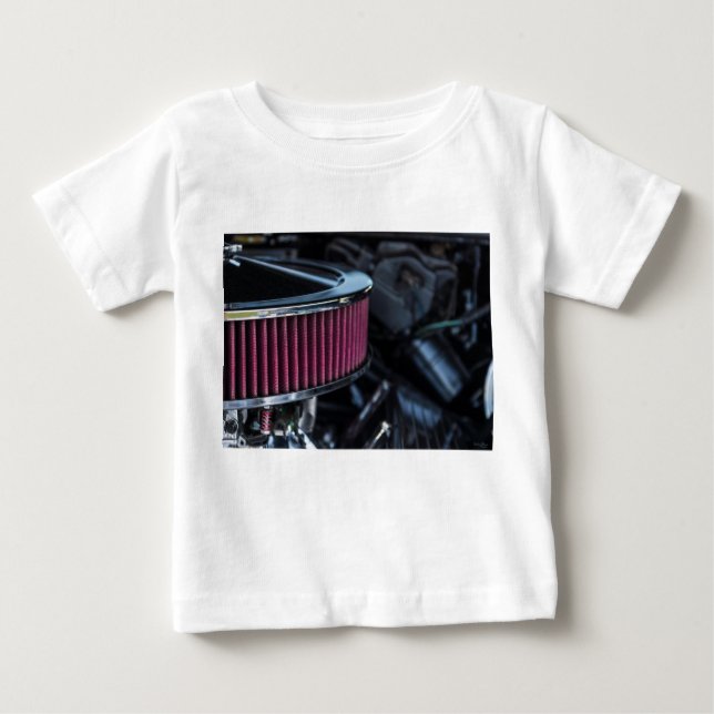 Chrome Air Intake Baby T-Shirt (Front)