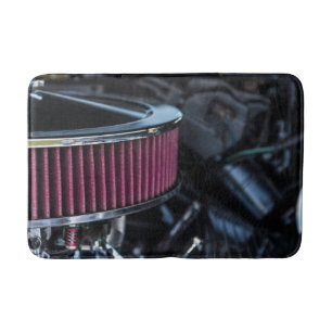 Chrome Air Intake Bath Mat