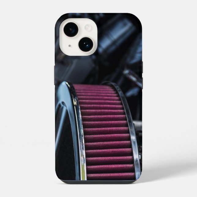 Chrome Air Intake iPhone Case (Back)