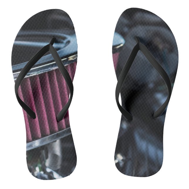 Chrome Air Intake Jandals (Footbed)