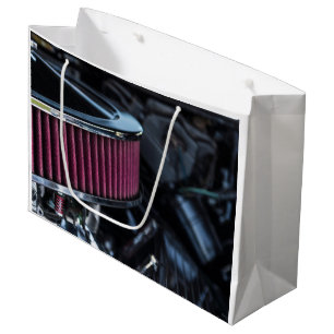 Chrome Air Intake Large Gift Bag