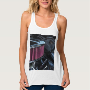 Chrome Air Intake Tank Top