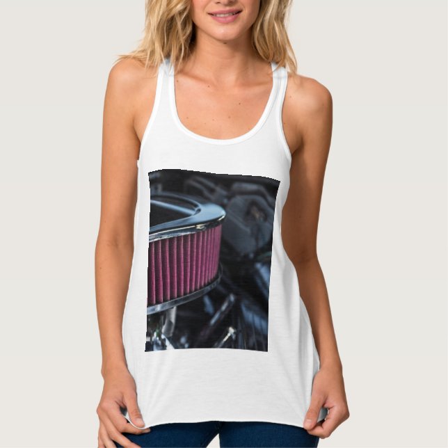 Chrome Air Intake Tank Top (Front)