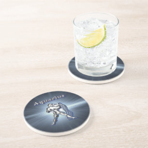Chrome Aquarius Coaster
