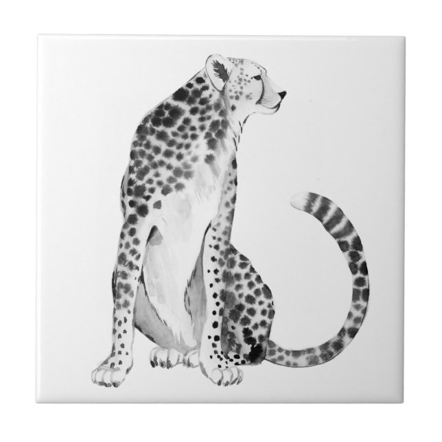 Chrome Cheetah Tile (Front)