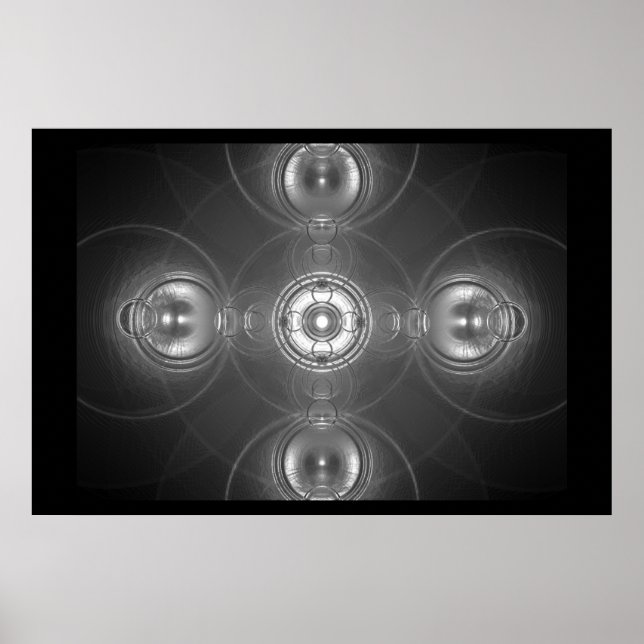 Chrome Cross Poster (Front)