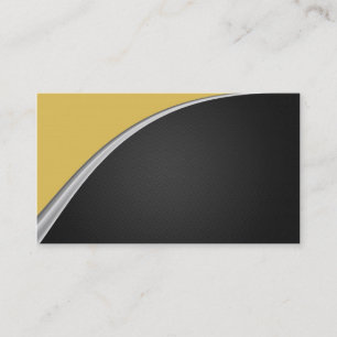 Chrome Curve Business Card