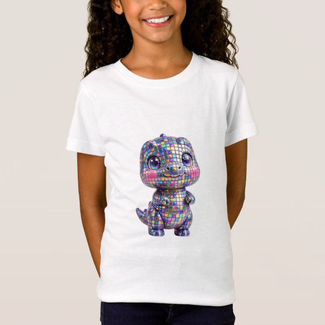 Chrome Dinosaur  T-Shirt (Front)