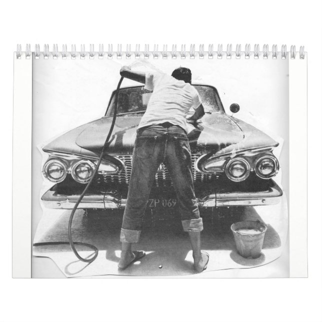 Chrome Fins & Big Cars Calendar (Cover)
