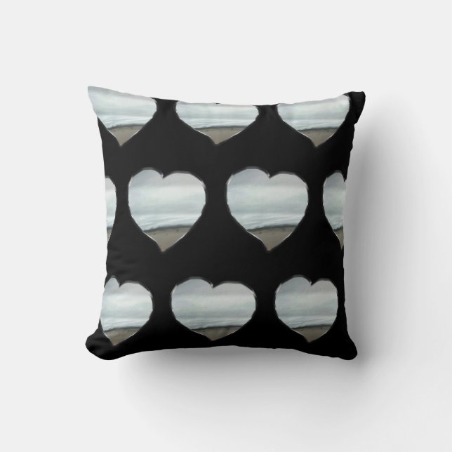 Chrome HEARTS pattern Cushion (Front)