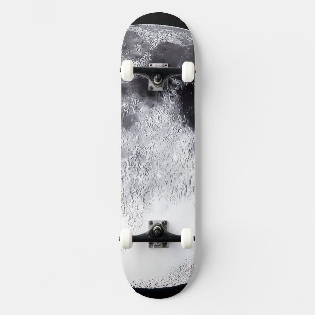 Chrome Kitten Elite Skateboard Complete Moon (Front)