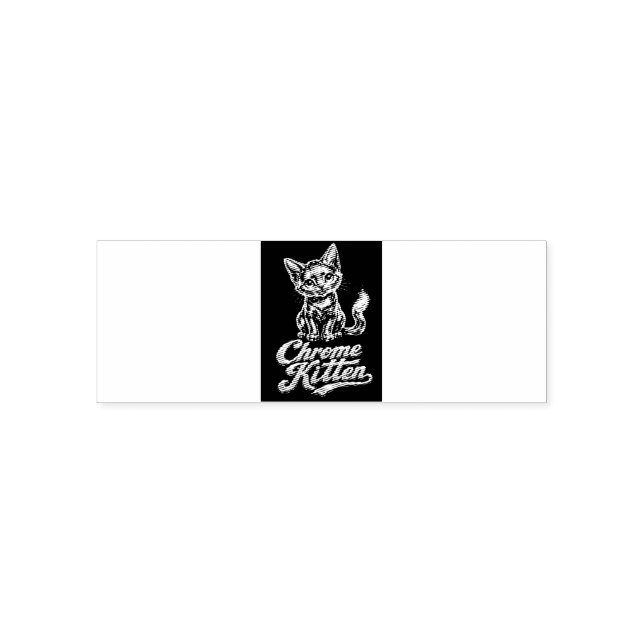 Chrome Kitten Stamp Stomper (Design)
