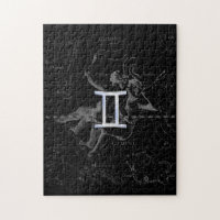 Chrome like Gemini Zodiac Sign on Hevelius 1690