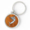 Chrome Like Marlin on Teak Wood Grain Decor