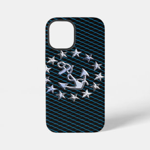 Chrome Like Yacht Flag Automotive Grille Print iPhone 12 Mini Case