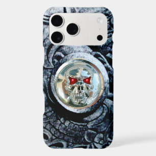 CHROME SKULL WITH FANTASY GRIFFINS