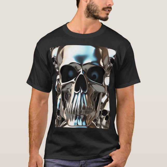Chrome Skulls t-shirt (Front)