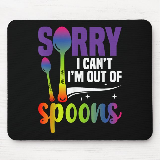Chronic Disease Son Theory Sorry I Cant Son Theori Mouse Pad (Front)