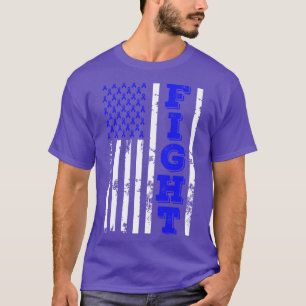 Chronic Fatigue Syndrome Awareness Fight American T-Shirt