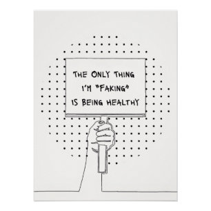 Chronic Illness Awareness & Advocacy Quote Print