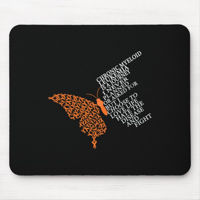 Chronic Myeloid Leukaemia Warrior  Mouse Pad (Front)