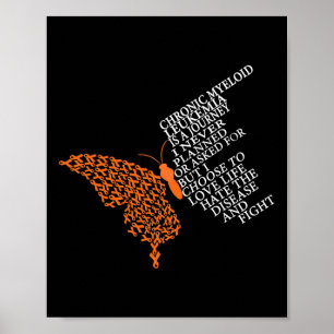 Chronic Myeloid Leukaemia Warrior Poster