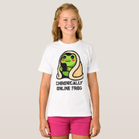 chronically online Frog Funny Meme