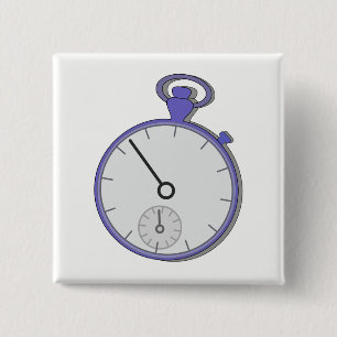 Chrono 15 Cm Square Badge