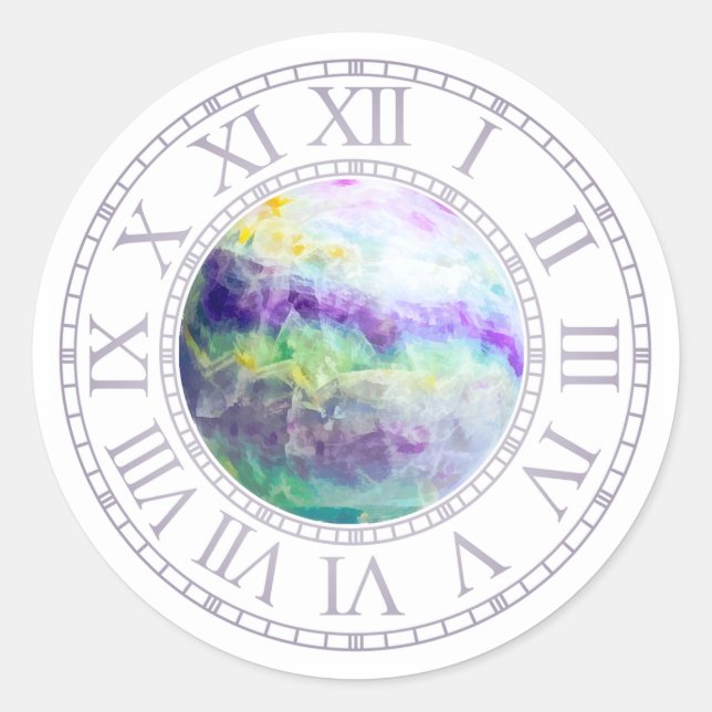 Chrono Mistica Sticker - Flourite (W) (Front)
