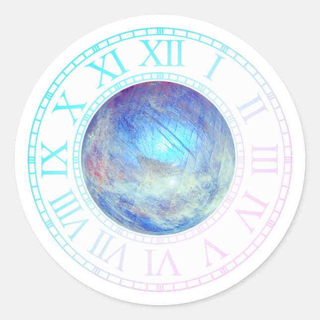 Chrono Mistica Sticker - Rainbow Moonstone (W) (Front)