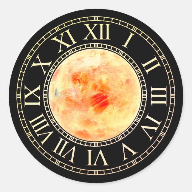 Chrono Mistica Sticker - Sunstone (B) (Front)