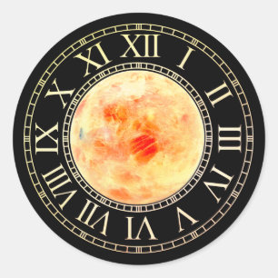 Chrono Mistica - Sunstone (B) Classic Round Sticker