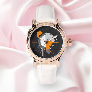 ChronoCore Abstract Minimalist Tech Geometry Watch