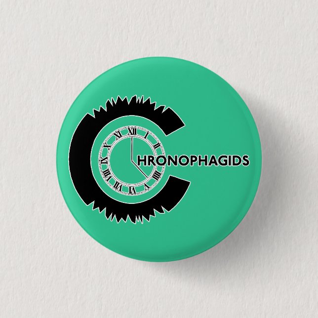 Chronophagids 3 Cm Round Badge (Front)