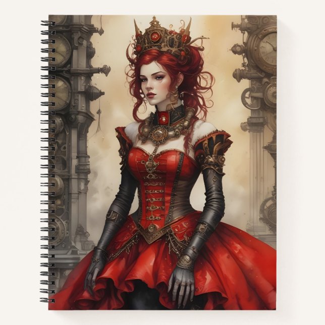 Chronos and Crown Notebook (Front)