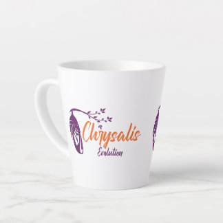 Chrysalis Evolution Dual Logo Latte Mug