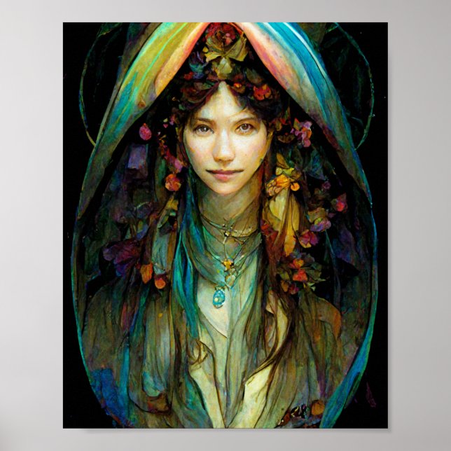 Chrysalis Fantasy Art Poster (Front)