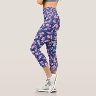 Chrysalis Yoga pants seamless butterfly pattern#1