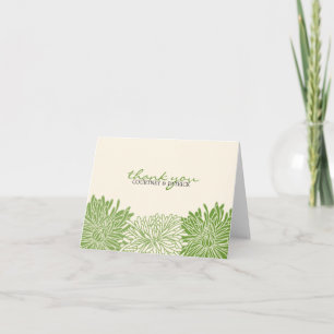 Chrysanthemum Blossom Personalised Notecard