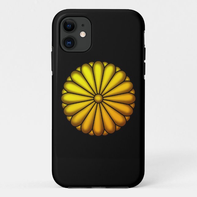 Chrysanthemum crest Case-Mate iPhone case (Back)