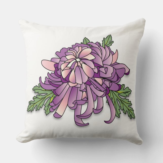 Chrysanthemum Cushion (Front)