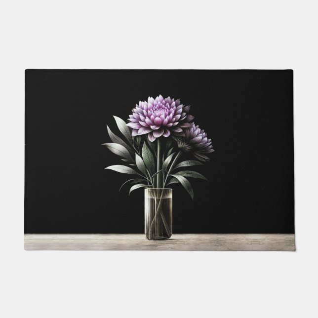 Chrysanthemum Doormat (Front)