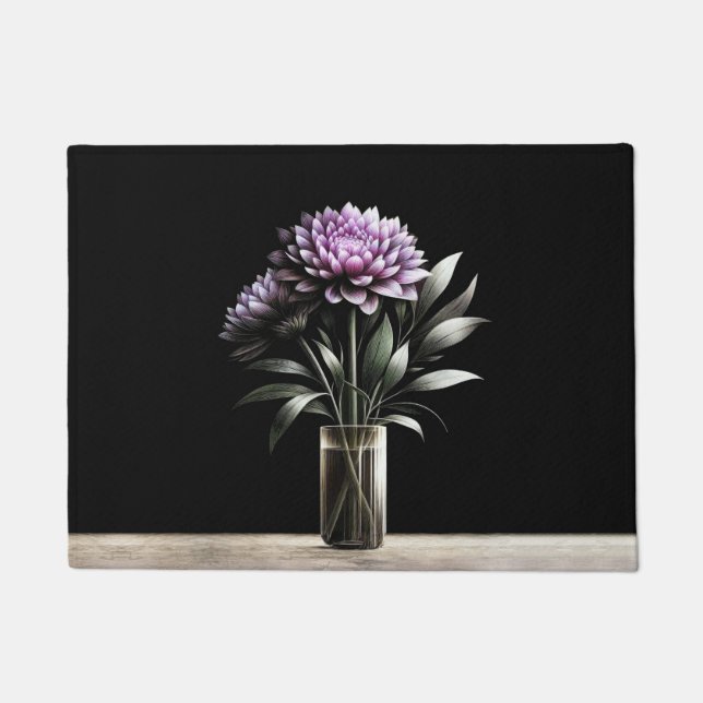 Chrysanthemum Doormat (Front)