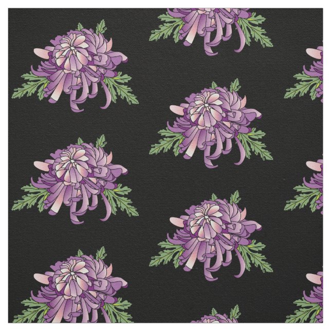 Chrysanthemum Fabric (Swatch)