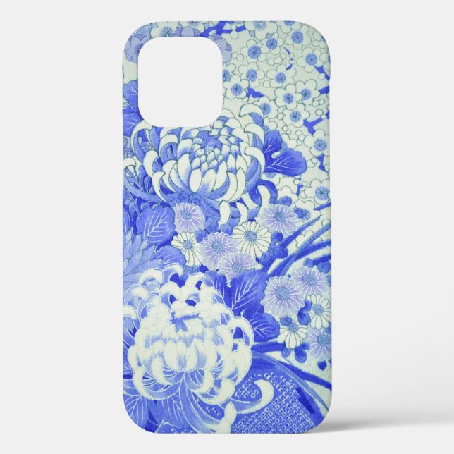 Chrysanthemum Flower, Japanese Design Case-Mate iPhone Case (Back)