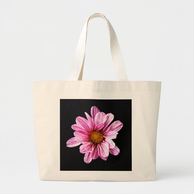 Chrysanthemum Flower jtcna Large Tote Bag (Front)