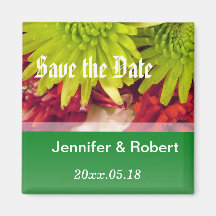 chrysanthemum flowers save the date