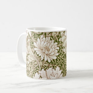 Chrysanthemum Gold, William Morris Coffee Mug